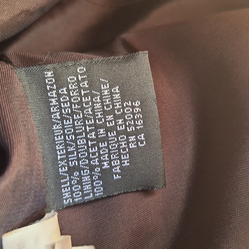 Liz Claiborne Collection Ladies Dark Brown Luxe Blazer - Picture 17 of 17